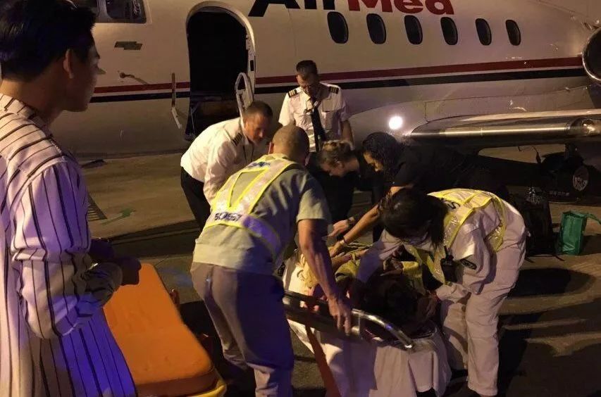 到虎林市机场急救接送